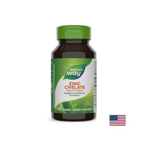 Nature’s Way, Цинк (хелат) 30 мг х 100 капсули