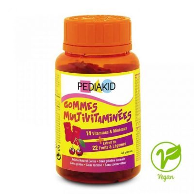 GOMMES-MULTIVITAMINEES х 60 ПЕДИАКИД Дъвчащи мечета с мултивитамини