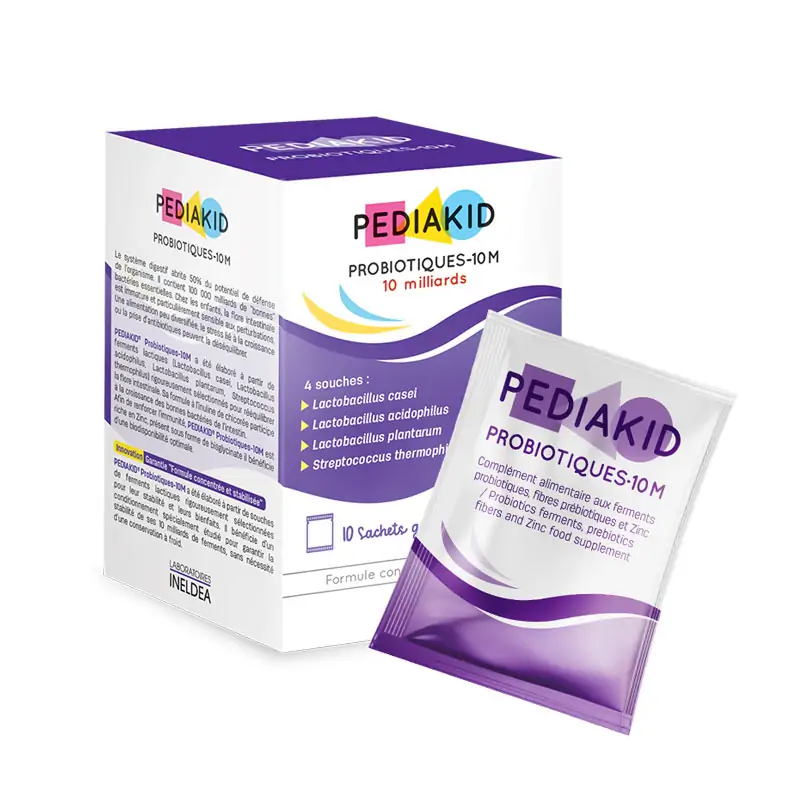 PEDIAKID Probiotiques 10 M ПЕДИАКИД Пробиотични сашета за деца х 10 бр PEDIAKID Probiotiques 10 M/ ПЕДИАКИД Пробиотични сашета за деца х 10 бр