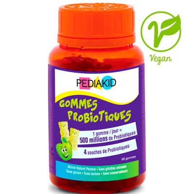 gommes-probiotiques x 60 ПЕДИАКИД Пробиотични дъвчащи мечета