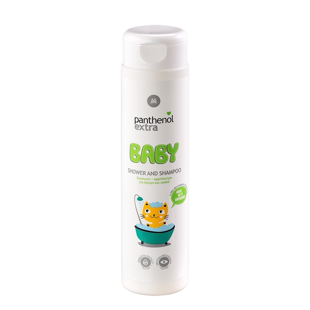 baby-shower-shampoo-300ml Бебешки Шампоан и душ-гел 2 в 1 "Пантенол Екстра" - 300 мл.