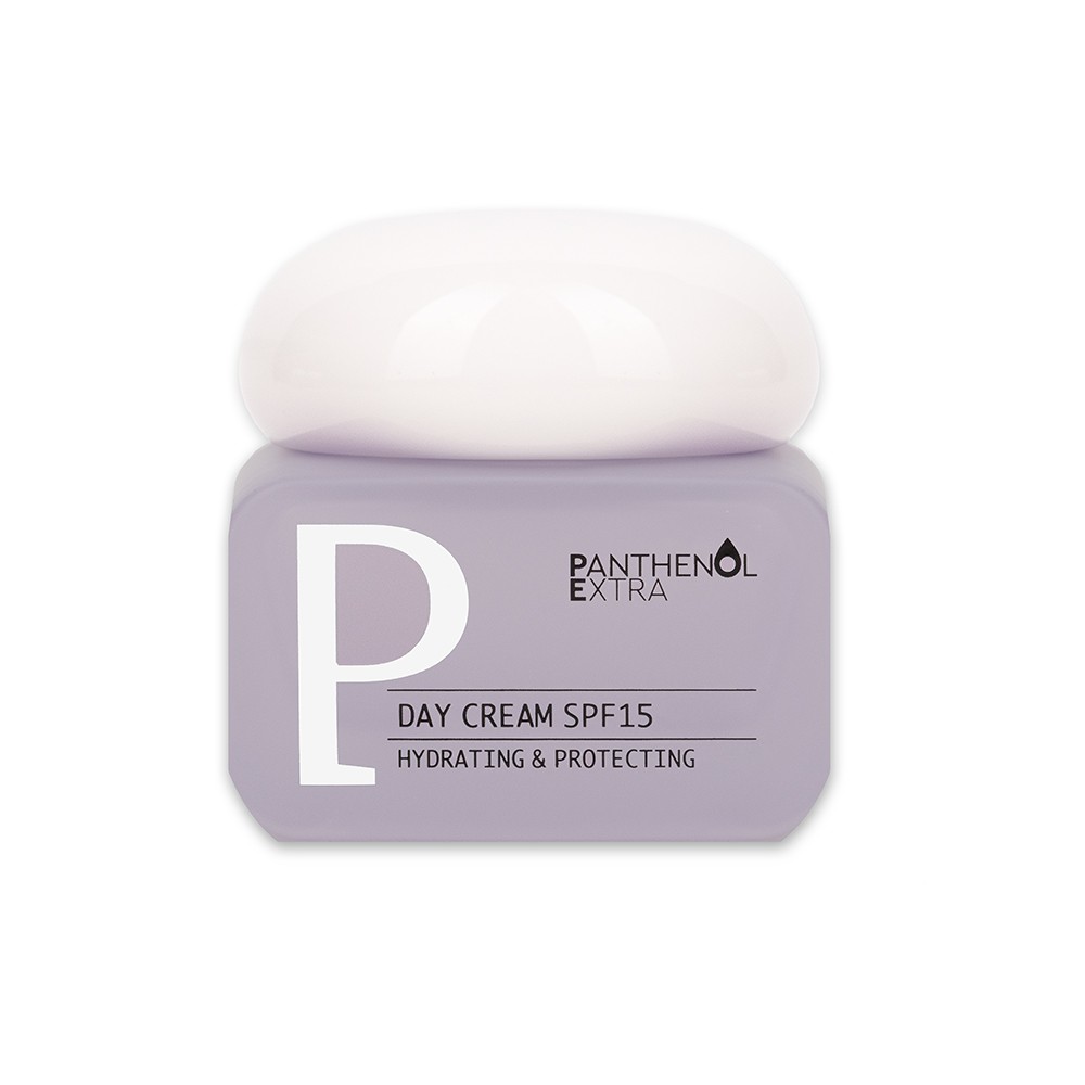 day-cream-spf15- Дневен крем SPF 15 "Пантенол Екстра" - 50 мл