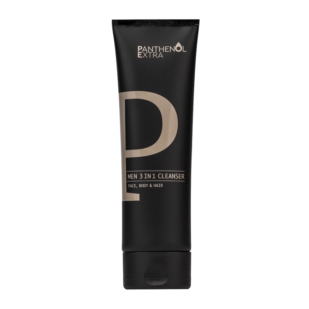men-3-in-1-cleanser-200ml Почистващ гел за лице, тяло и коса 3 в 1 "Пантенол Екстра МЕН", 200 мл.