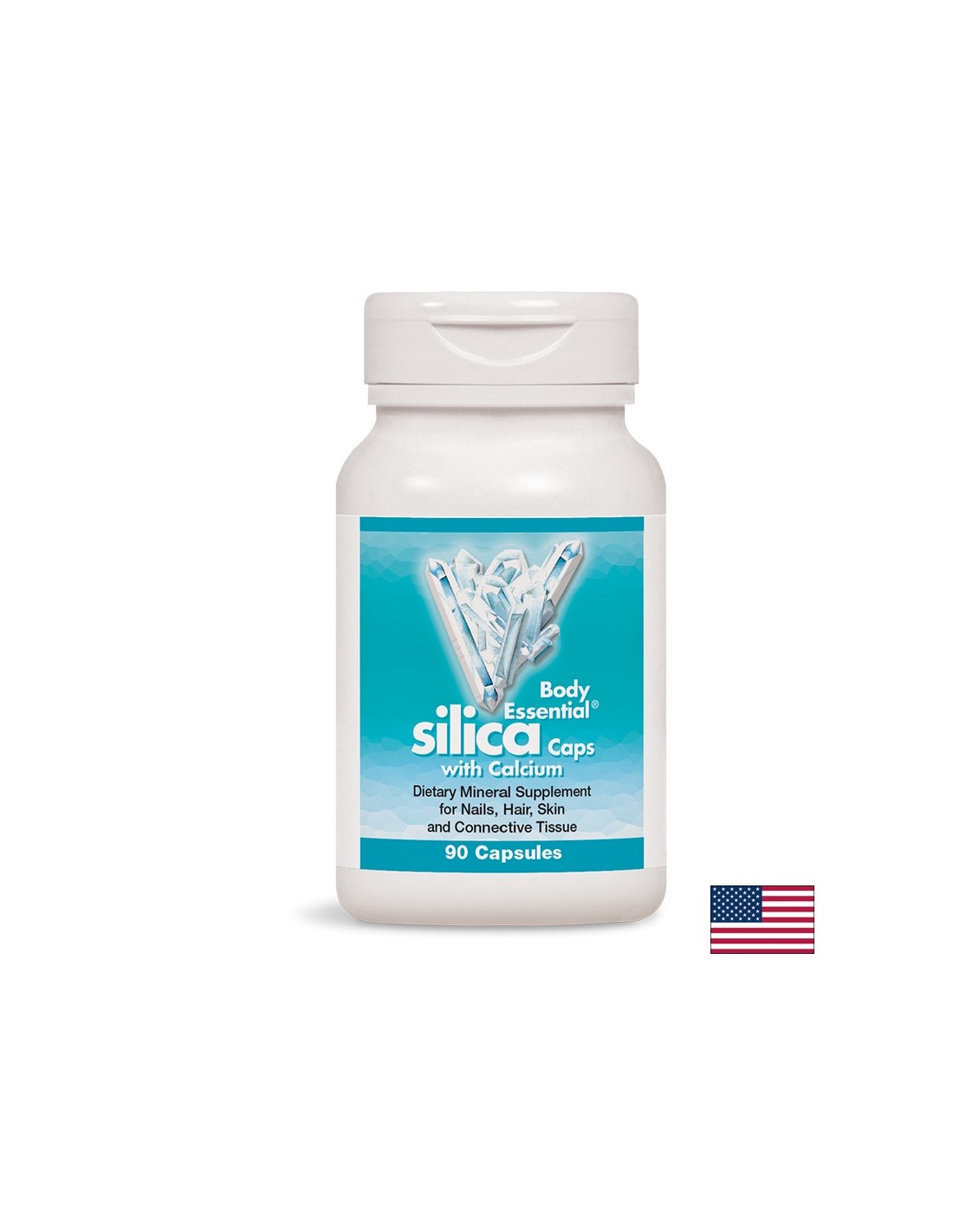 body-essential-silica-with-calcium-silitsiy-s-kaltsiy-x-90-kapsuli Body Essential® Силиций с Калций 490 мг х 90 капсули