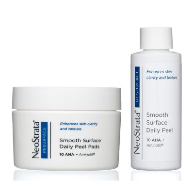 NEOSTRATA® Smooth Surface Glycolic Peel, Домашен пилинг за изглаждане на кожата, 36 тампона + 60 мл разтвор NEOSTRATA® Smooth Surface Glycolic Peel, Домашен пилинг за изглаждане на кожата