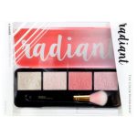 MARKWINS, Палитра руж, пудра и хайлайтър Essentials Radiant, 4 цвята