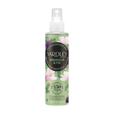 YARDLEY, Мист за тяло Магнолия и Смокиня, 200 мл YARDLEY, Мист за тяло "Магнолия и Смокиня", 200 мл