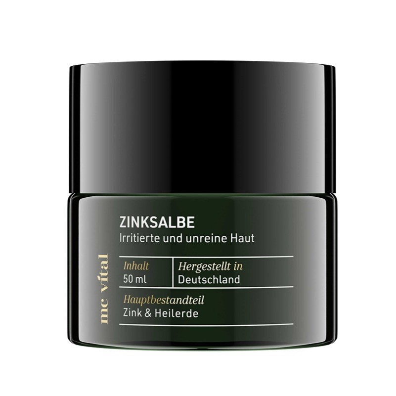 McVital® Zinksalbe - Цинков мехлем с масло от чаено дърво и лечебна глина, 50 ml McVital® Zinksalbe - Цинков мехлем с масло от чаено дърво и лечебна глина, 50 ml