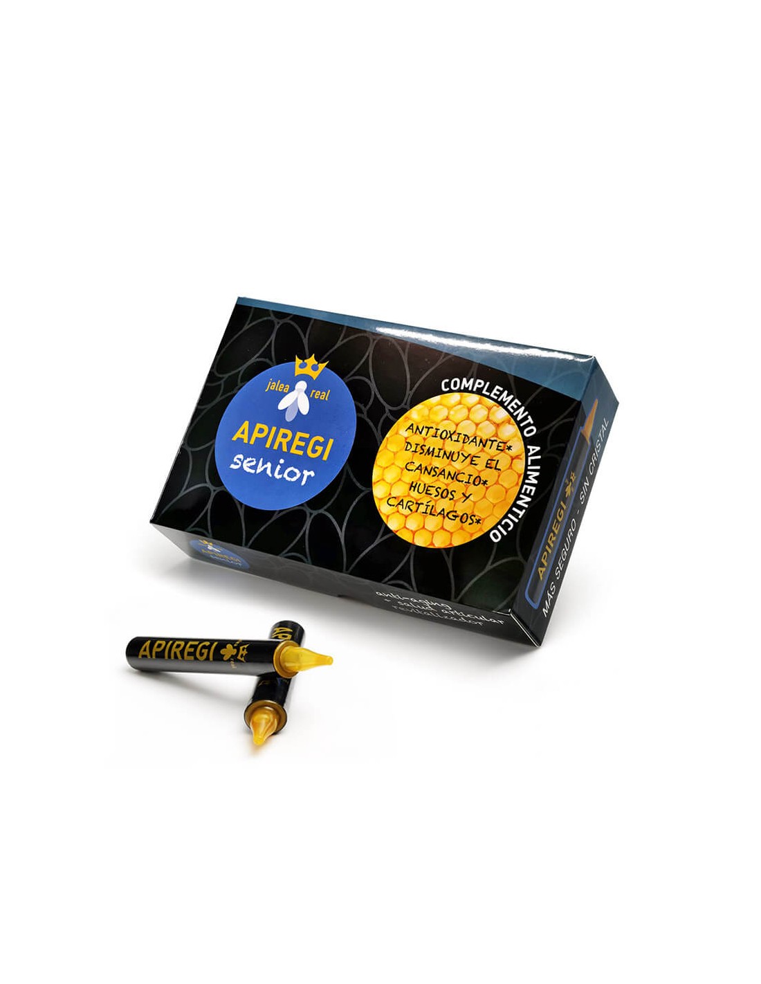 jalea-real-apiregi-senior-pchelno-mlechice-za-vazrastni-zhiznenost-i-silen-imunitet-20-br-ampuli-za-piene Jalea real Apiregi senior / Пчелно млечице за възрастни / Жизненост и силен имунитет, 20 бр. ампули за пиене