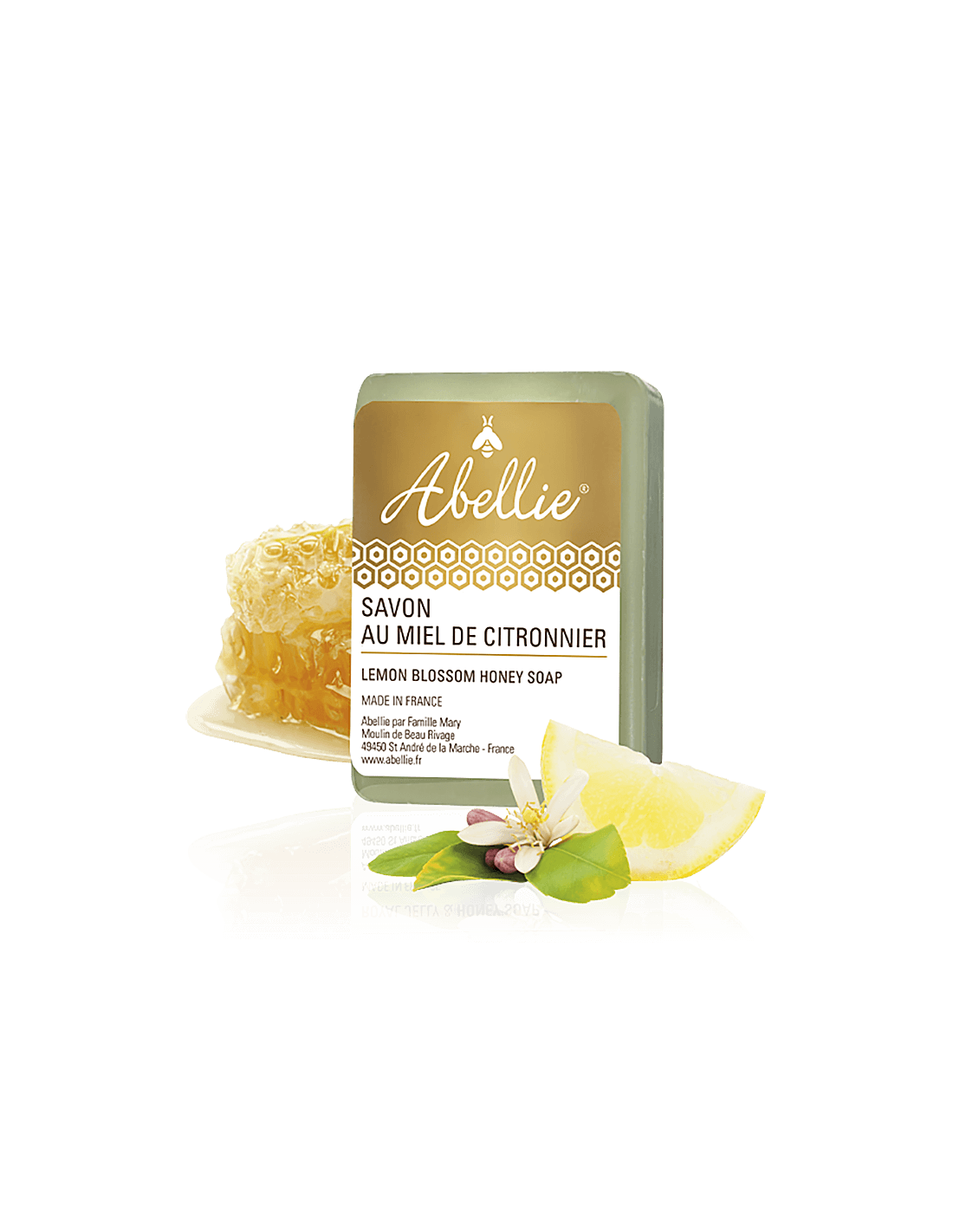 abellie-savon-au-miel-de-citronnier-sapun-s-med-ot-limonov-cvyat-100-g Сапун с мед от лимонов цвят