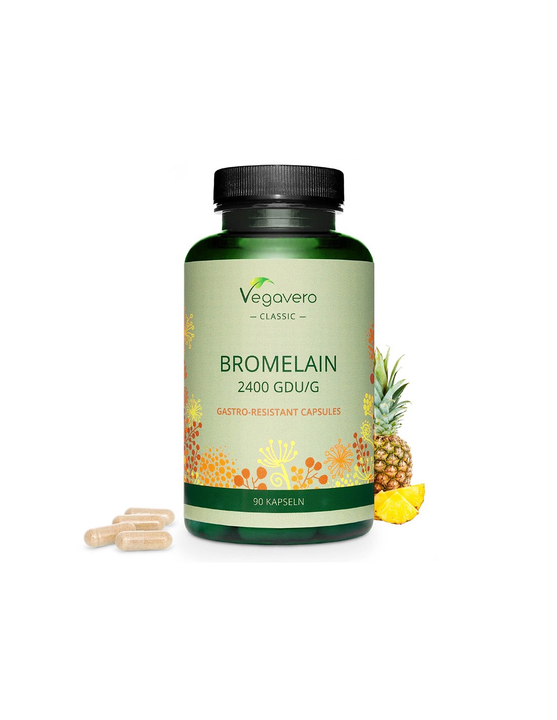 bromelain-bromelain-120-kapsuli Бромелаин, 120 капсули