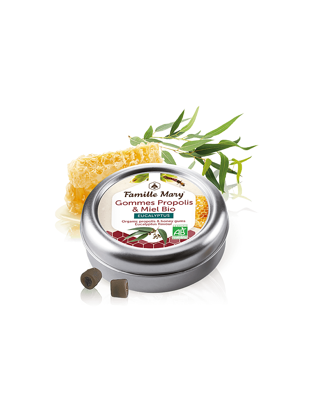gommes-propolis-bio-miel-eucalyptus-davchasshi-bonboni-s-propolis-bio-med-i-evkalipt Бонбони за смучене с прополис