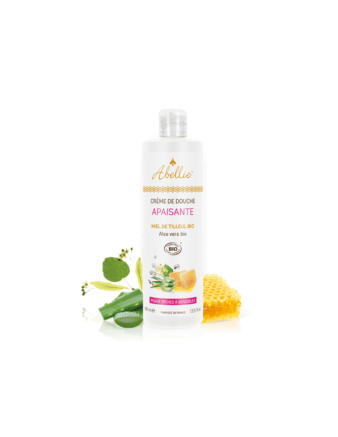 uspokoyavassh-dush-za-tyalo-krem-s-med-i-aloe-vera-organic-400-ml Успокояващ душ КРЕМ за тяло с мед и алое вера Organic, 400 ml