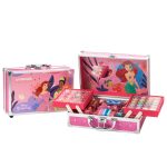 Markwins kids, Детски куфар Disney Princess, с гримове (на 2 нива), 50 части