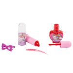 Markwins kids, Детско пластмасово лилаво куфарче Lip Smacker с гримове, 22 части