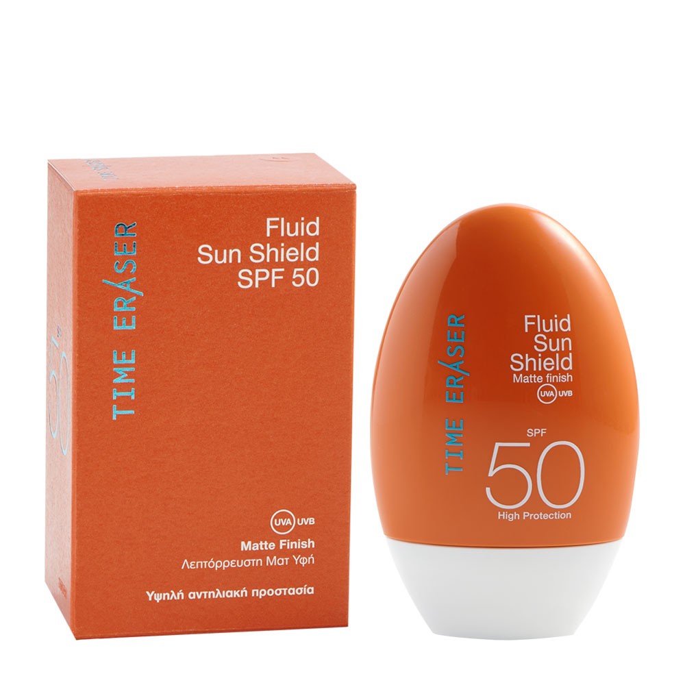Panthenol Extra, Time Eraser Fluid Sun Shield SPF50, Слънцезащитен флуид за лице с SPF50, 50 мл Panthenol Extra, Time Eraser Fluid Sun Shield SPF50, Слънцезащитен флуид за лице с SPF50, 50 мл