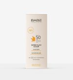 BABÉ Оцветяващ слънцезащитен суперфлуид за лице с SPF 50 (50 мл)