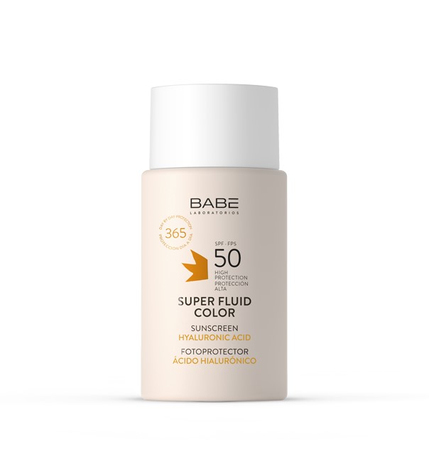 BABÉ Оцветяващ слънцезащитен суперфлуид за лице с SPF 50 (50 мл) BABÉ Оцветяващ слънцезащитен суперфлуид за лице с SPF 50 (50 мл)