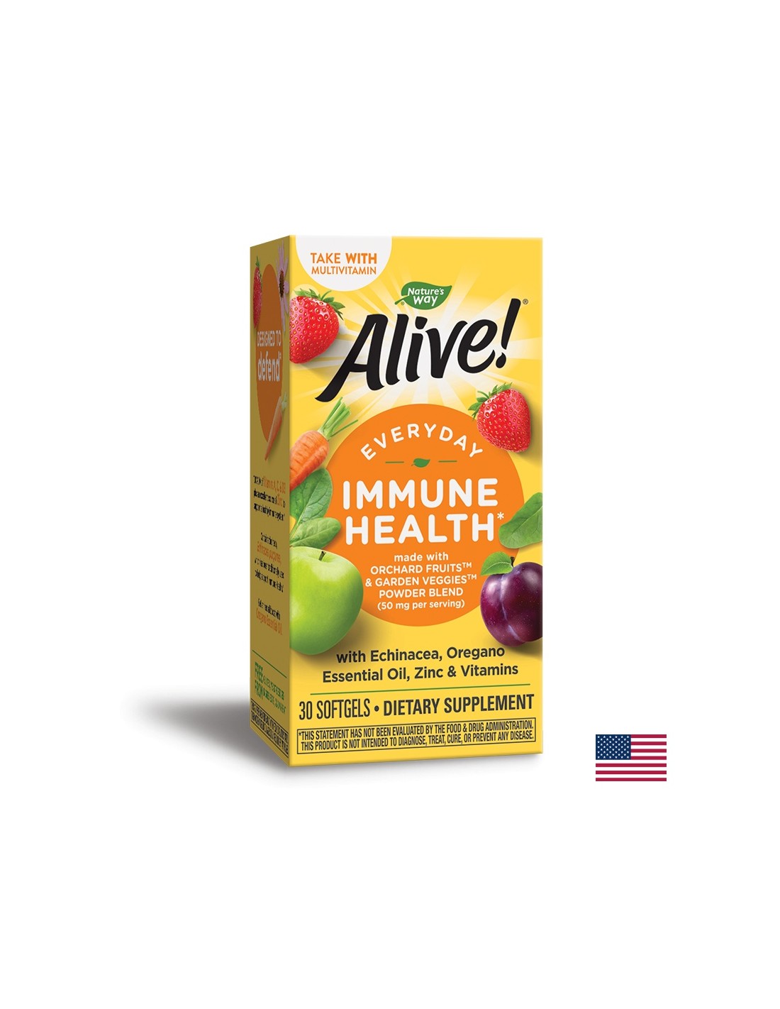 Alive! / Алайв! Immune Health x 30 софтгел капсули Nature’s Way Alive! / Алайв! Immune Health x 30 софтгел капсули Nature’s Way