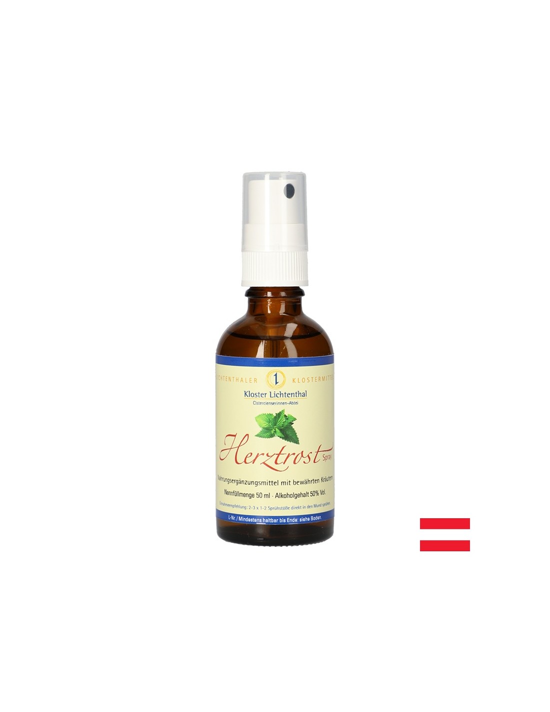Билкова формула за сърце, 50 ml спрей