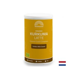 Био Лате Куркума с Кокос и Цейлонска канела, 175 mg прах