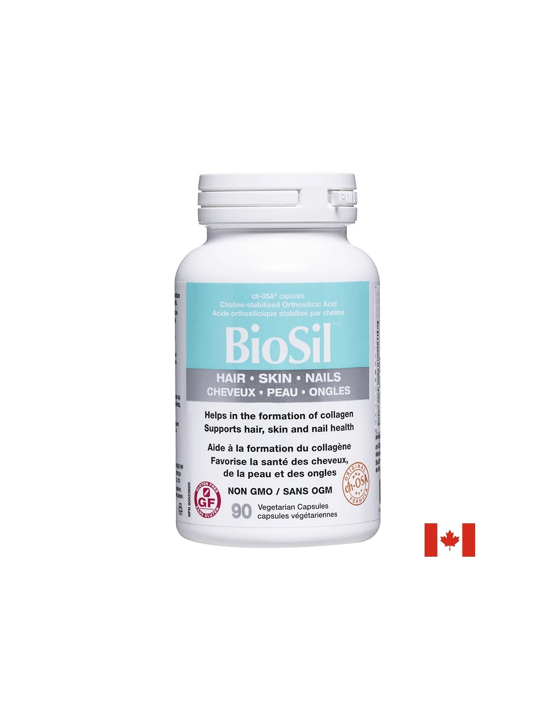 BIOSIL™ Коса, кожа и нокти, 118 мг х 90 капсули BIOSIL™ Коса, кожа и нокти, 118 мг х 90 капсули