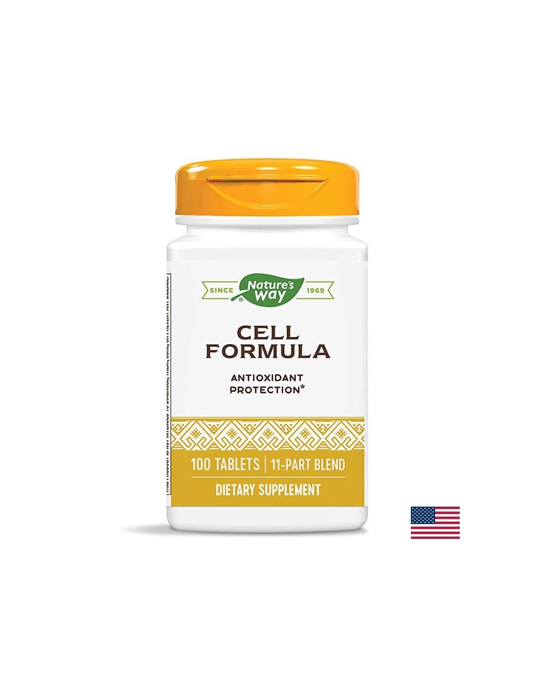 Nature’s Way, Cell Formula Antioxidant Protection / Антиоксидантна формула, 100 таблетки Nature’s Way, Cell Formula Antioxidant Protection / Антиоксидантна формула, 100 таблетки