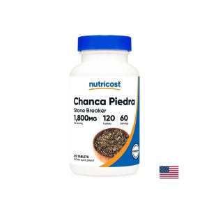 Черен дроб и бъбреци - Чанка Пиедра 900 mg, 120 таблетки Nutricost