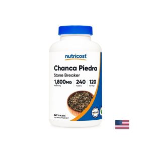 Черен дроб и бъбреци - Чанка Пиедра 900 mg, 240 таблетки Nutricost