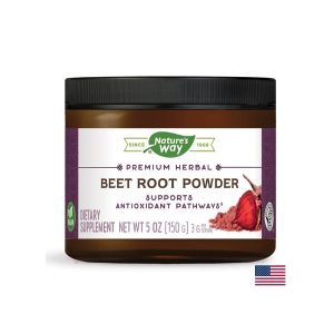 Червено цвекло (корен) х 150 g пудра Nature’s Way