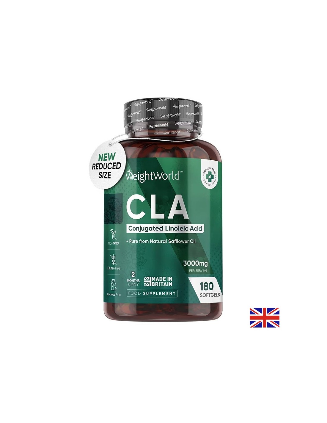 CLA - Конюгирана линоловa киселина, 3000 mg x 180 софтгел капсули CLA - Конюгирана линоловa киселина, 3000 mg x 180 софтгел капсули