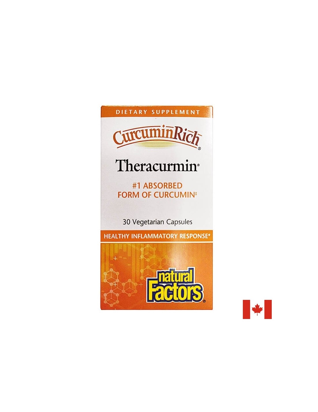 Natural Factors, CurcuminRich™ Theracurmin™/ Теракурмин 30 мг х 30 капсули CurcuminRich™ Theracurmin™/ Теракурмин 30 мг х 30 капсули