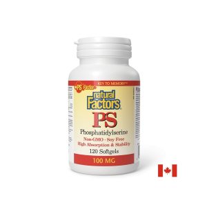 PS (Phosphatidylserine), Пи-Ес ФОСФАТИДИЛСЕРИН 100 мг х 120 капс - за добра памет и концентрация