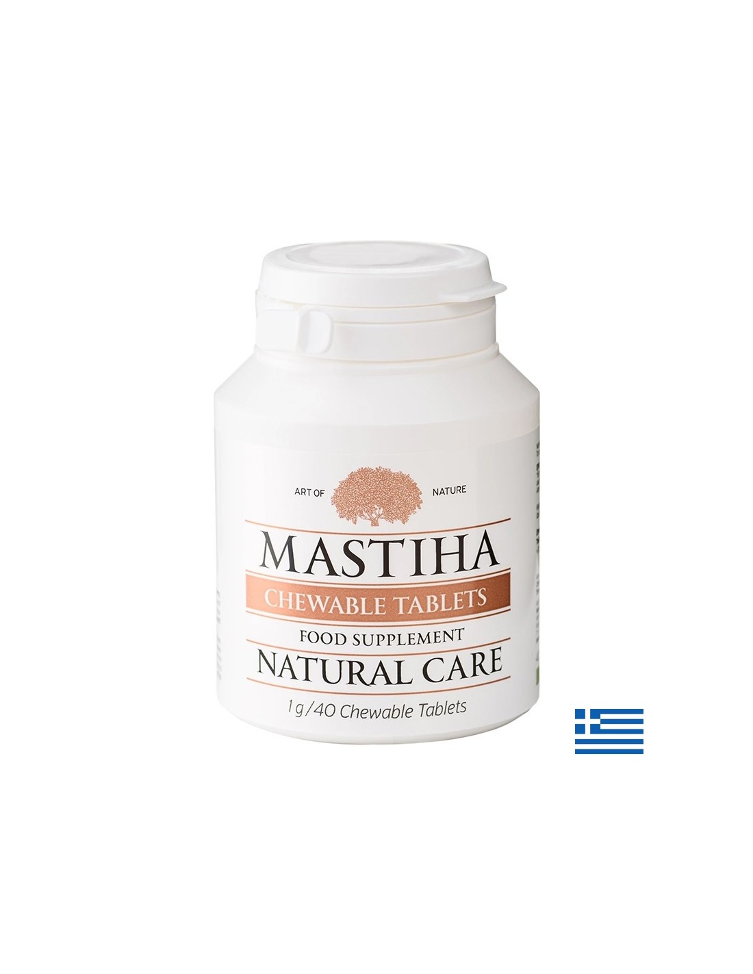 Добро храносмилане - Мастиха, 250 mg х 40 дъвчащи таблетки Mastiha