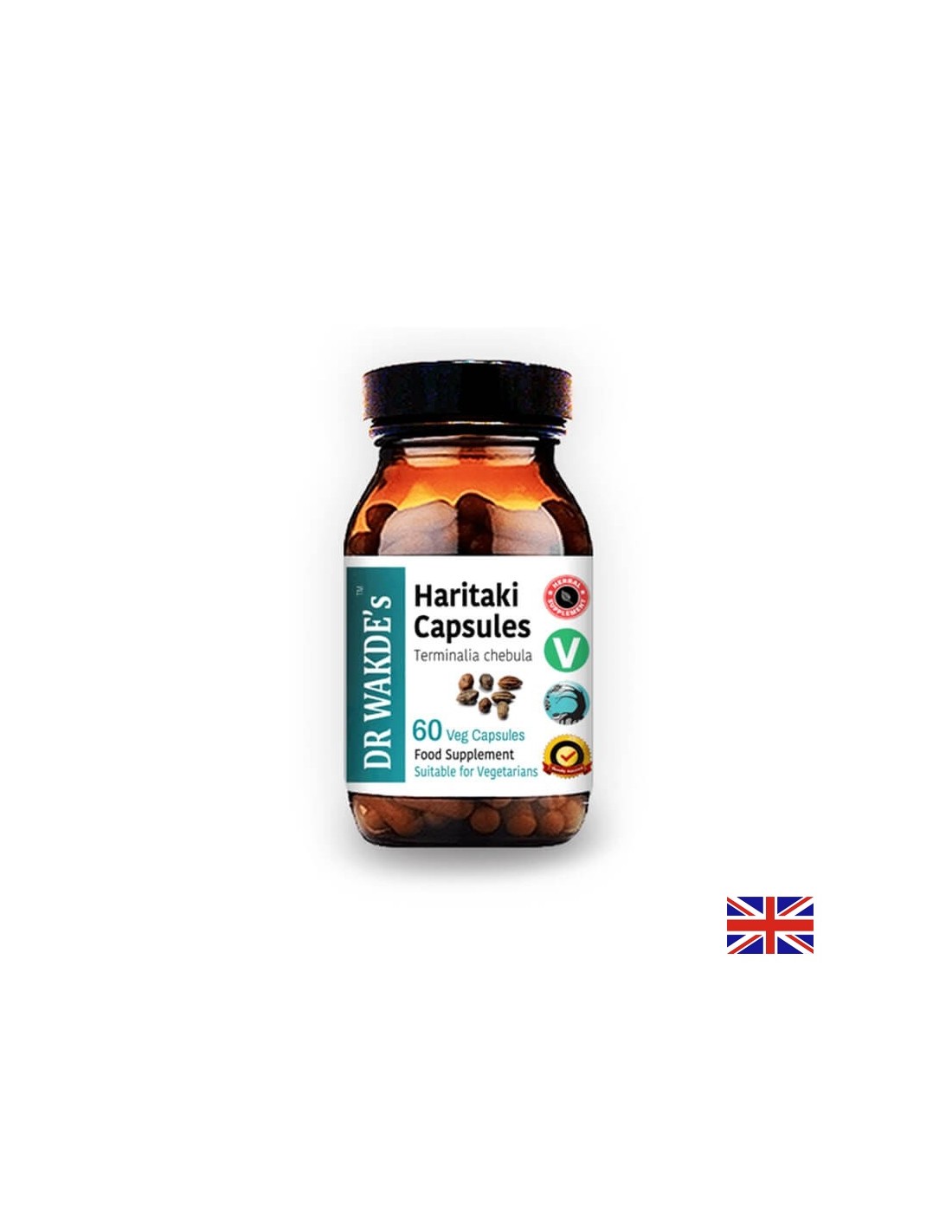 Haritaki / Харитаки Аюрведа, 60 капсули DR WAKDE’s