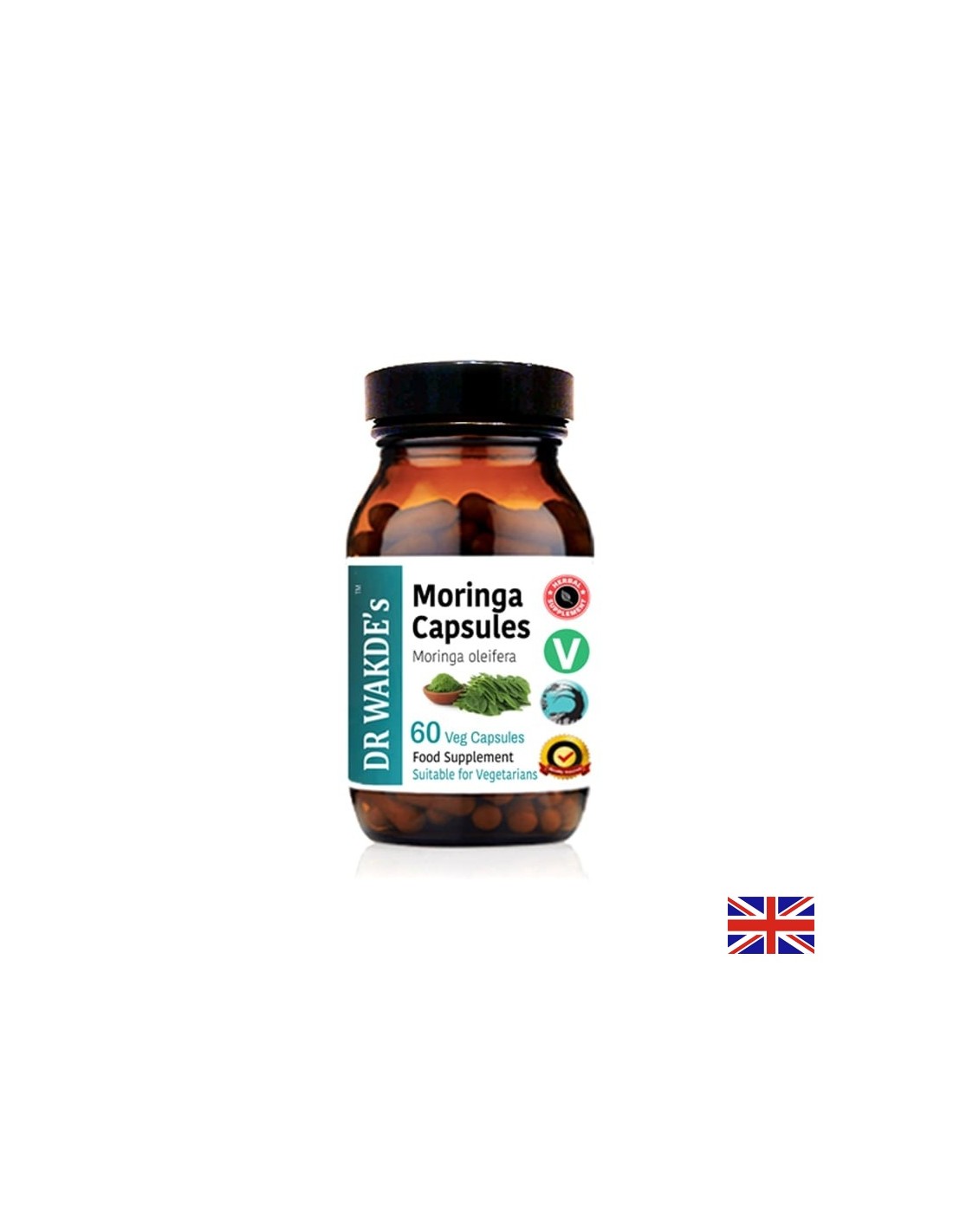 Moringa / Моринга Аюрведа, 60 капсули DR WAKDE’s