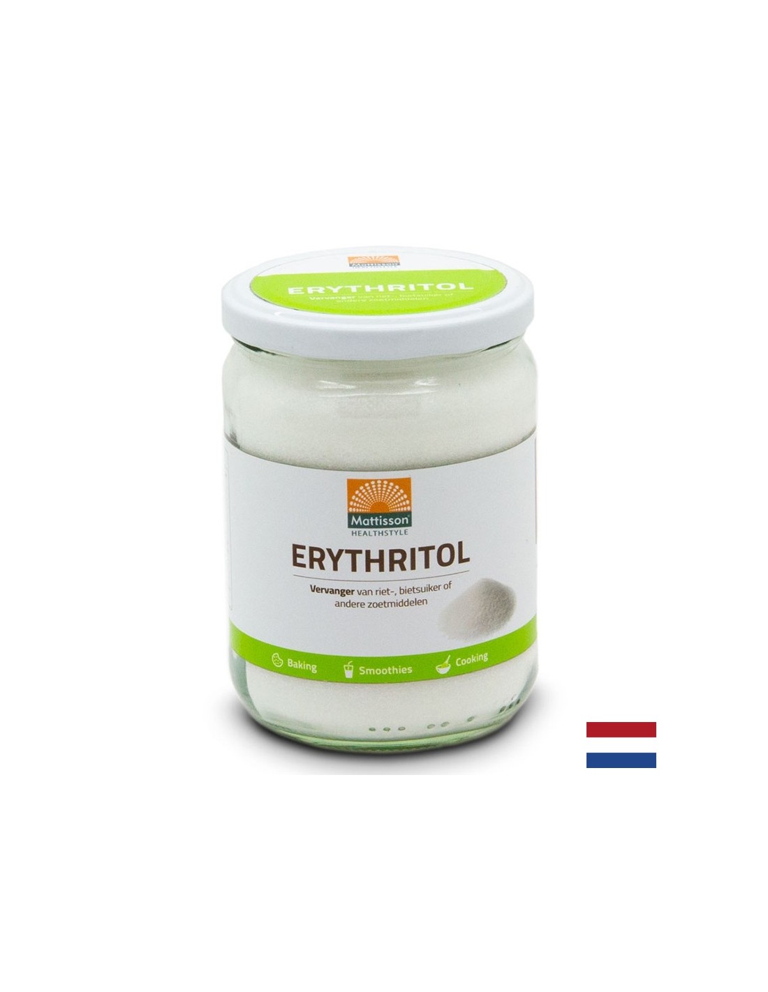 Еритритол, 400 g Mattisson Healthstyle