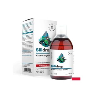 Грижа за косата, кожата и ноктите - Органичен Силиций - Silidrop, 5 mg х 500 ml Aura Herbals