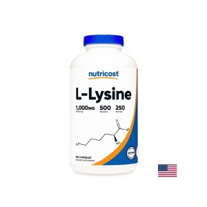 Херпес симплекс, имунно здраве - Л-Лизин 500 mg, 500 капсули