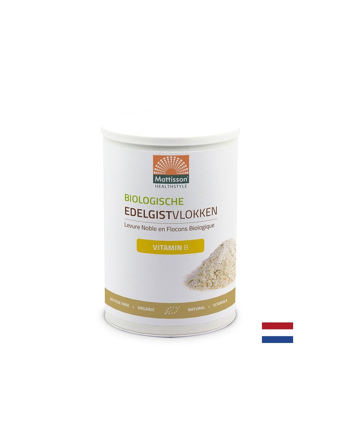 Хранителна мая с витамини В Био, 200 g Mattisson Healthstyle