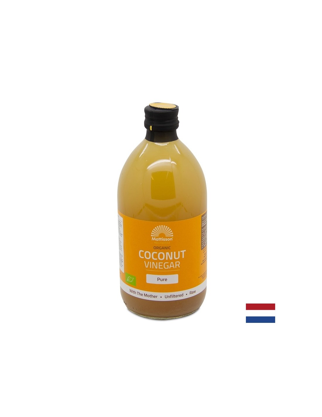 Кокосов Оцет Био, 500 ml Mattisson Healthstyle
