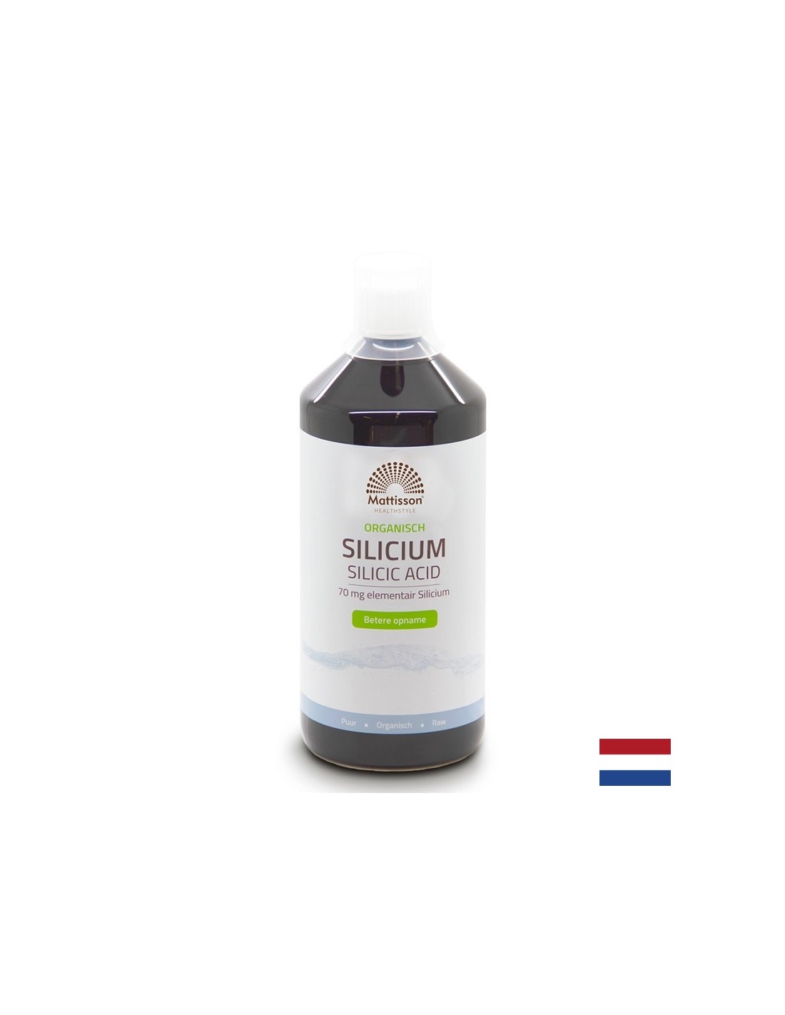 Коса, кожа и нокти - Силиций Organic, 1000 ml Mattisson Healthstyle