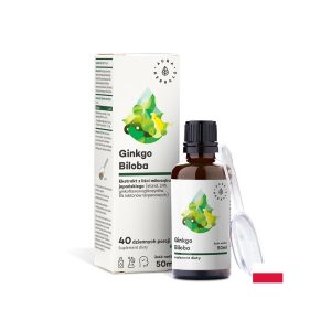 Кръвообращение и мозъчна функция - Гинко Билоба, 50 ml Aura Herbals