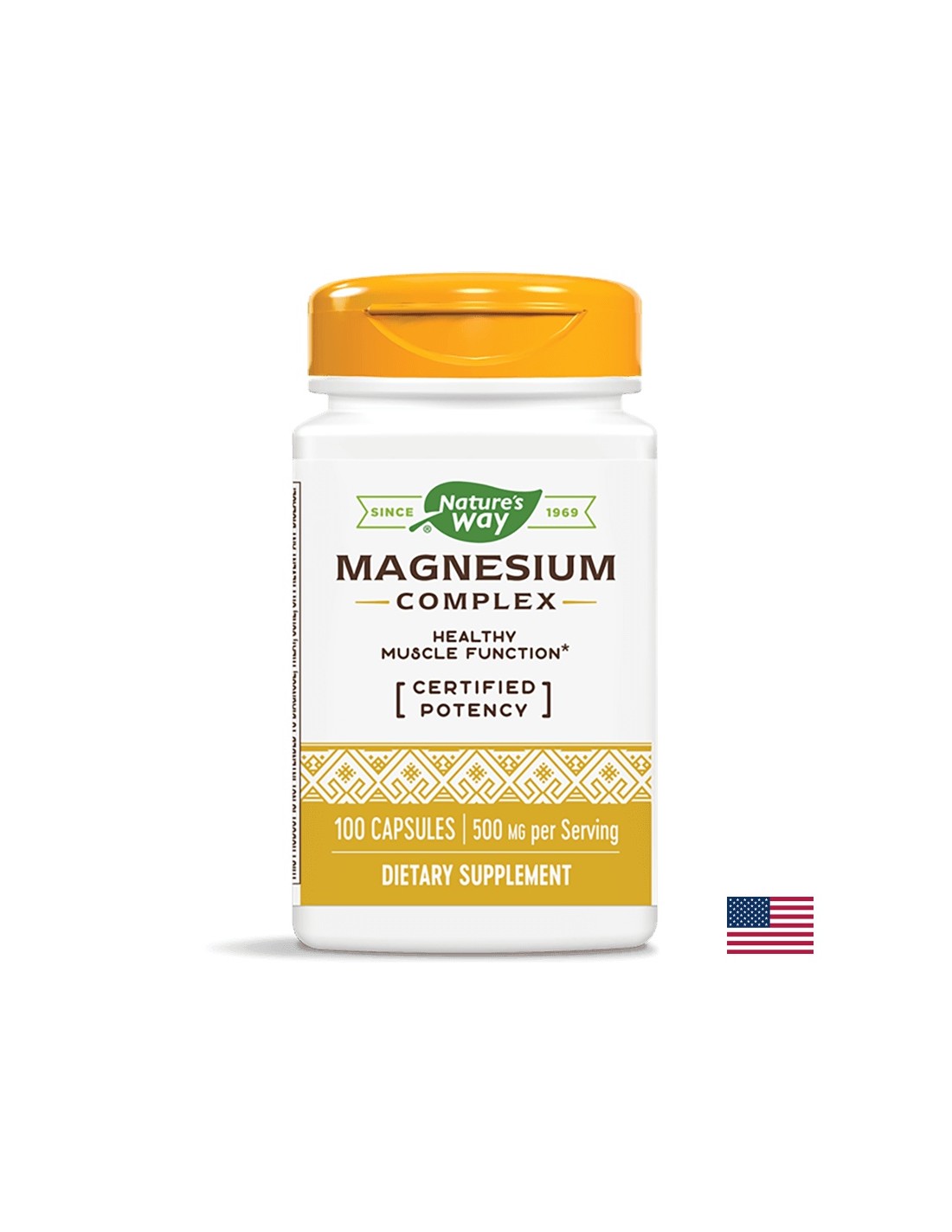 Nature’s Way, Магнезий (комплекс) 250 mg х 100 капсули Nature’s Way, Магнезий (комплекс) 250 mg х 100 капсули
