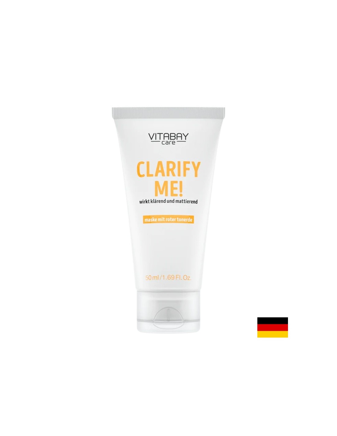 Маска за лице с червена глина и лайм Clarify Me, 50 ml