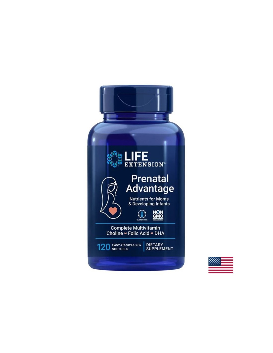 Prenatal Advantage Life Extension софтгел капсули мултивитамини за бременни Prenatal Advantage Life Extension софтгел капсули мултивитамини за бременни