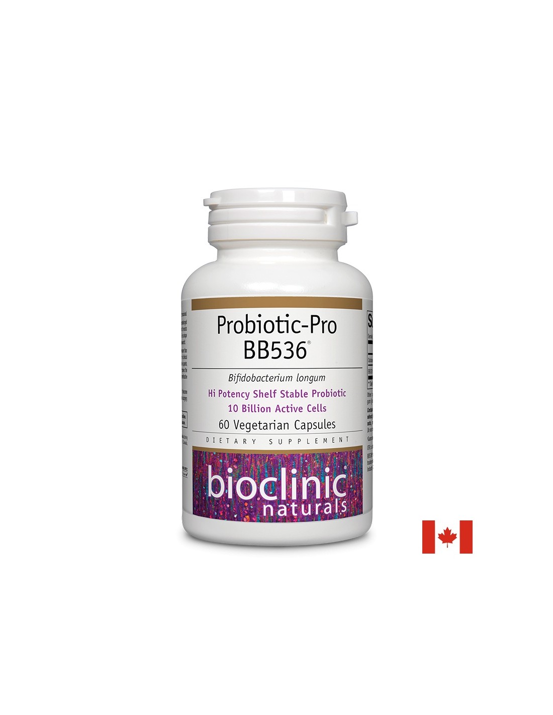 Bioclinic Naturals, Probiotic-Pro BB536® 10 млрд.активни пробиотици х 60 капсули Probiotic-Pro BB536® 10 млрд.активни пробиотици х 60 капсули