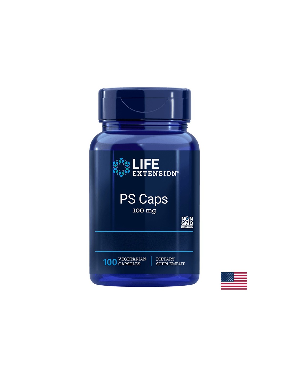 Капсули PS Caps Фосфатидилсерин на Life Extension за по-добра памет и мозъчна функция Капсули PS Caps Фосфатидилсерин на Life Extension за по-добра памет и мозъчна функция