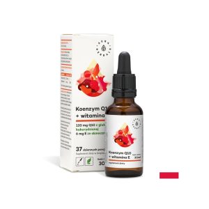 Сърдечно-съдова система - Коензим Q10 + Витамин Е, 30 ml капки Aura Herbals