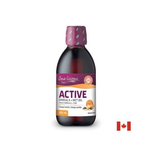 SEA-LICIOUS® Active Omega-3 + MCT Oil/ Омега 3+Витамин D3 и МСТ - 250 мл